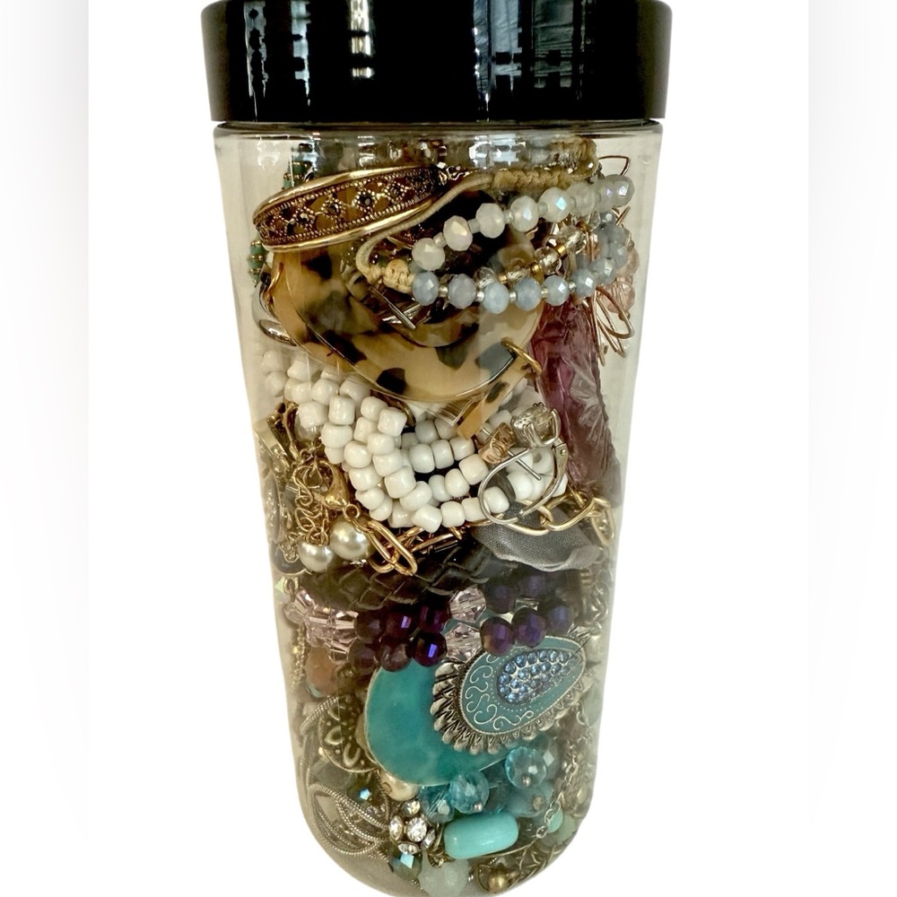 Mystery Jewelry Jar Full with Surprise Sterling all Wearables! No junk! - Picture 2 of 4